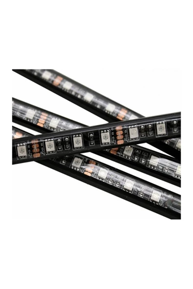 AYAK ALTI LED RGB 12 LEDLİ SESE DUARLI LED ürün görseli 1