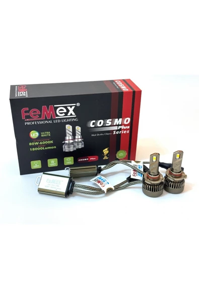 FEMEX HB3 9005 LED FAR XENON LED HEADLİGHT FEMEX COSMO PLUS ürün görseli 1