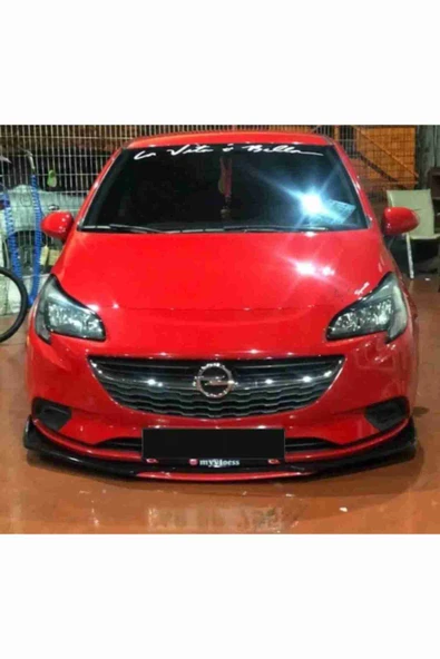 Opel Corsa Lip 4 Parça Kırmızı - Resim 3