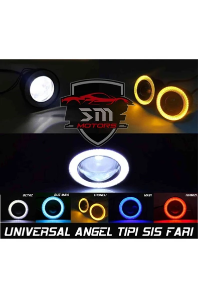 Angel Sis Farı Üniversal 76mm Mercekli - Resim 6