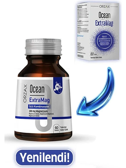 Ocean Orzax Ocean ExtraMag 60 Tablet ürün görseli 1