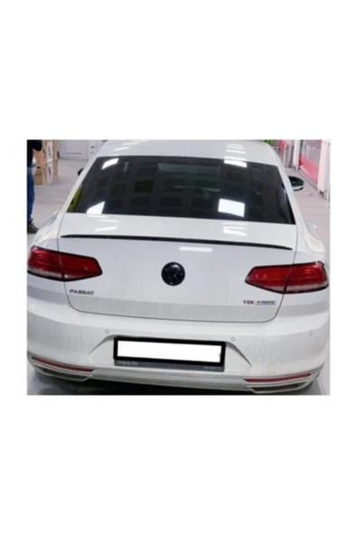 Spoiler Volkswagen Passat B8 - B8.5 Bagaj Üzeri Çıta -pianoblack -siyah + Çift Taraflı Bantlı-115 Cm ürün görseli 1