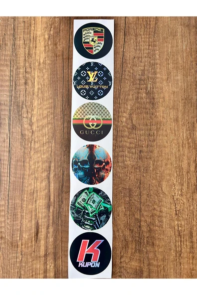 Araç Ön Cam Logosu Hologramlı Yan kapı, Yan Cam Stickerı logo model2 ürün görseli 1