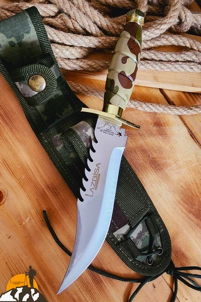 Outdoor Kamp Bıçağı Çakısı Kılıflı Piknik Bıçak Çakı Mutfak Bıçağı ( KMD-458 ) ürün görseli 1