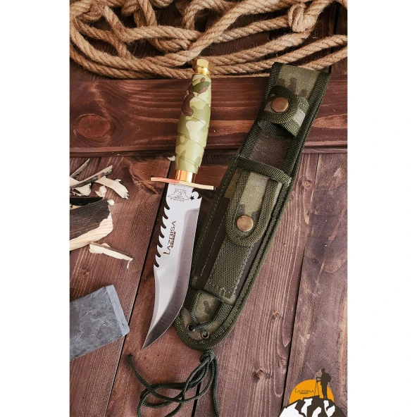 Kamp Bıçak Outdoor Bıçak Çakı Mutfak Bıçak Kılıfı (28,5 CM) ürün görseli 1