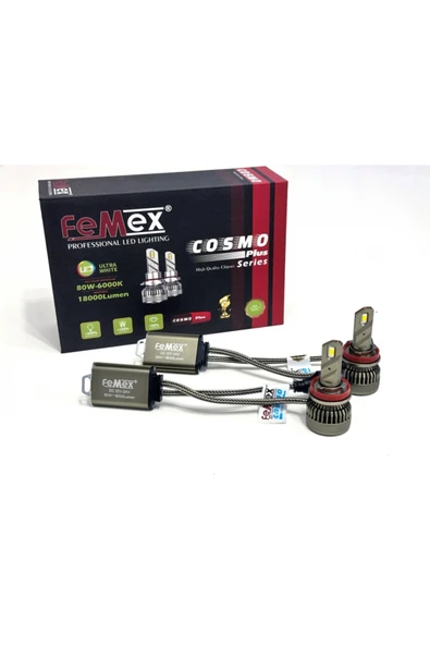 FEMEX H8/11 LED FAR XENON LED HEADLİGHT FEMEX COSMO PLUS ürün görseli 1