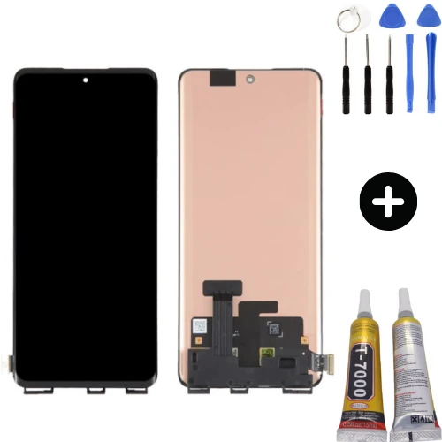 Realme GT 5 Pro RMX3888 Uyumlu OLED Lcd Ekran Dokunmatik + Montaj Seti ürün görseli 1