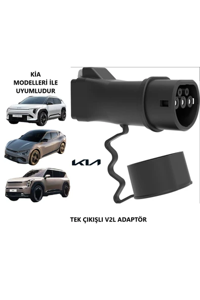 Bemis Hyundai ve Kia Elektrikli Araçlardan Güç Alın: V2L Tek Çıkışlı Adaptör ürün görseli 1