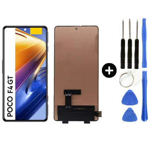 Xiaomi Pocophone Poco F4 GT Uyumlu Servis Lcd Ekran Dokunmatik 21121210G + Tamir Seti ürün görseli 1