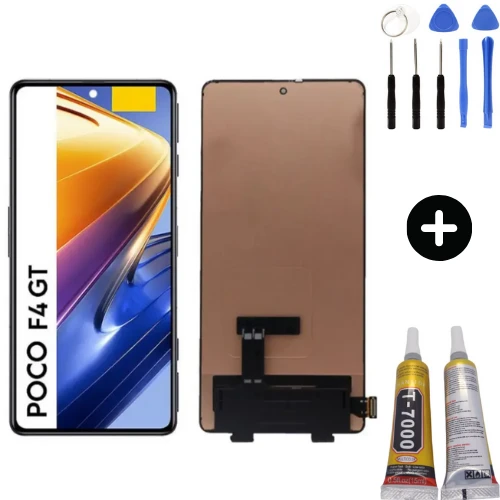 Xiaomi Pocophone Poco F4 GT Uyumlu OLED Lcd Ekran Dokunmatik 21121210G + Montaj Seti ürün görseli 1