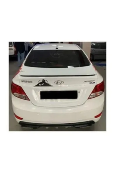 Spoiler Hyundai Accent Blue Bagaj Üzeri Çıta - Spoiler Pianoblack - Parlak Siyah Hyundaiblue-115 ürün görseli 1