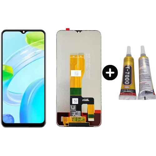 Realme C30S RMX3690 Uyumlu Servis Lcd Ekran Dokunmatik + B7000 ürün görseli 1
