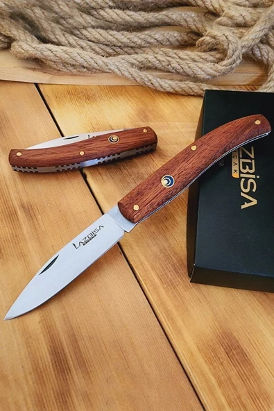 Ceviz Sap Çakı Kamp Çakısı Outdoor Piknik Çakısı Bahçe Çakısı Mutfak Bıçak Bıçağı (ÇK128) ürün görseli 1