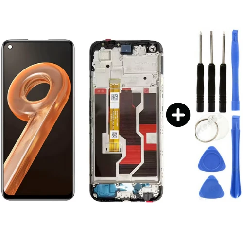 Oppo A96 CPH2333 Uyumlu Çıtalı A Kalite Lcd Ekran Dokunmatik + Tamir Seti ürün görseli 1