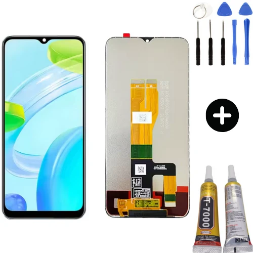 Realme C30S RMX3690 Uyumlu A Kalite Lcd Ekran Dokunmatik + Montaj Seti ürün görseli 1