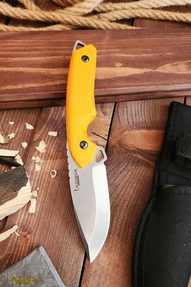 Outdoor Piknik Kamp Bıçağı Bıçak Kılıflı Mutfak Bıçak Bıçağı Çakısı ( KMPX01 ) ürün görseli 1
