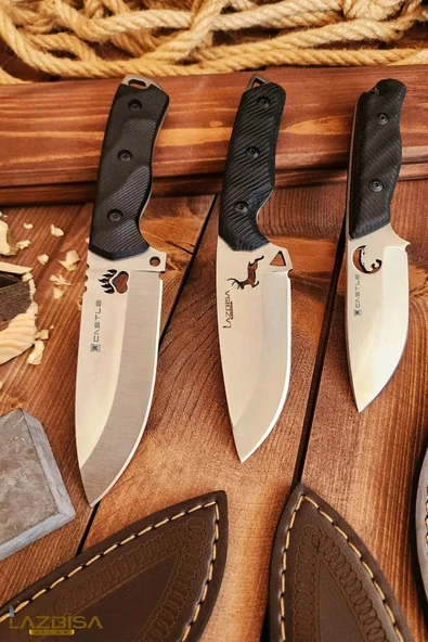 Outdoor Piknik Kamp Bıçağı Bıçak Kılıflı Mutfak Bıçak Bıçağı Çakısı Set ( KMPX03 ) ürün görseli 1