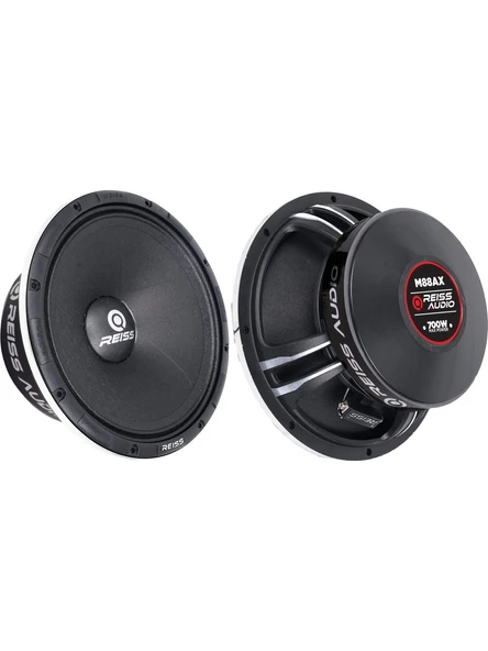 Reiss Audio RS-M88AX Çift 700W -350W Rms 20 cm Oto Midrange Hoparlör ürün görseli 1