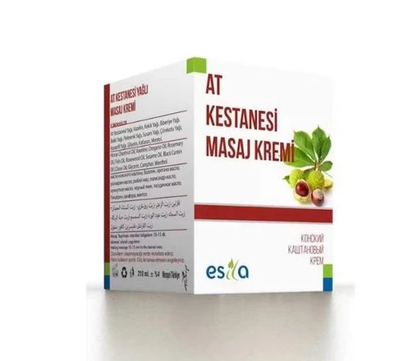 Esila At Kestanesi Masaj Krem 210 Ml ürün görseli 1