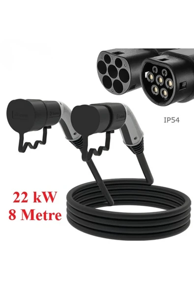 Bemis Elektrikli Araç Kablolu Şarj Seti 22kw Bev-5032-1208(TRİFAZE 32A 8METRE) ürün görseli 1