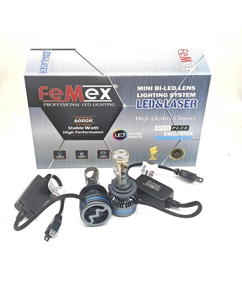 FEMEX Bi-led Executıve H7 Mini Bi-led Xenon Kendinden Mercekli ürün görseli 1