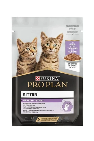 Pro Plan Hindili Yavru Kedi Yaş Maması 85 Gr ürün görseli 1