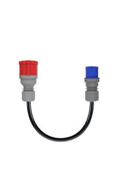 Bemis BKT-0508-2211 CEE NORM ADAPTÖR 3X2,5 TTR 3/16A FİŞ - 5/16A PRİZ ( 30CM KABLOLU ) ürün görseli 1