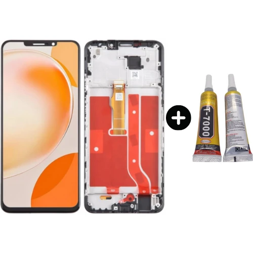 Huawei Nova Y91 STG-LX1 Uyumlu Çıtalı Lcd Ekran Dokunmatik + B7000 ürün görseli 1