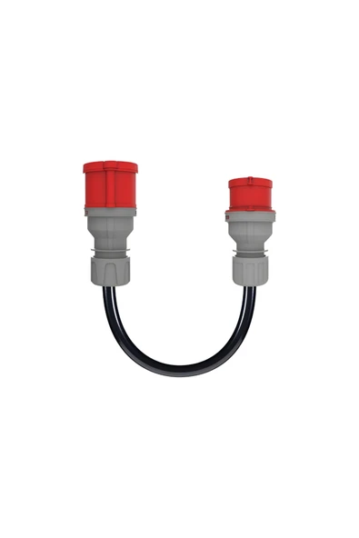 Bemis Cee Norm Dönüştürücü Adaptör 5x2,5 Ttr 5/16a Fiş - 5/32a Priz Bkt-0711-2511 ( 30cm Kablolu ) ürün görseli 1
