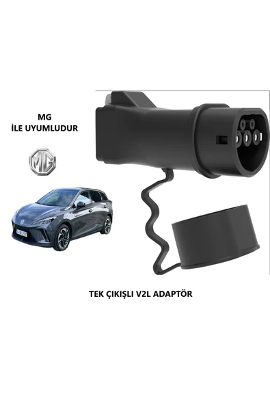 Bemis MG Elektrikli Araçlardan Güç Alın: V2L Tek Çıkışlı Adaptör ürün görseli 1