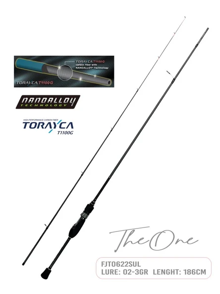 Fujin Fujin TheOne 186cm 04-5gr Aji Lrf Olta Kamışı ürün görseli 1