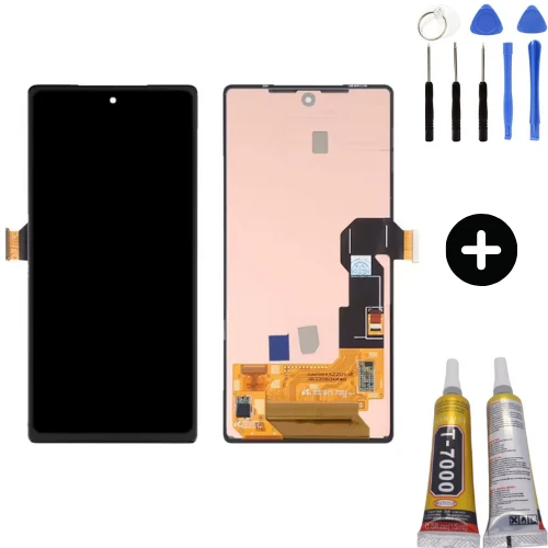 Google Pixel 6A GX7AS GB62Z G1AZG Uyumlu Servis Lcd Ekran Dokunmatik + Montaj Seti ürün görseli 1