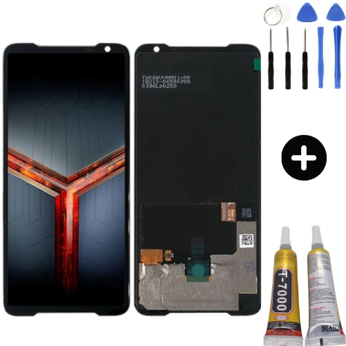 Asus Rog Phone 2 ZS660KL Uyumlu Servis Lcd Ekran Dokunmatik + Montaj Seti ürün görseli 1