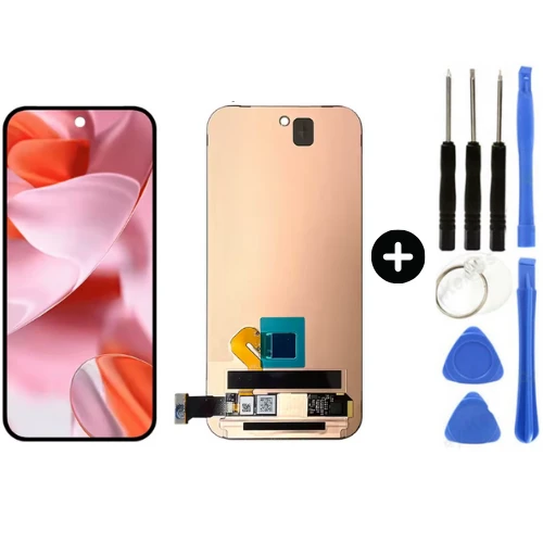Google Pixel 9 G2YBB GUR25 G1B60 Uyumlu HK Lcd Ekran Dokunmatik + Tamir Seti ürün görseli 1
