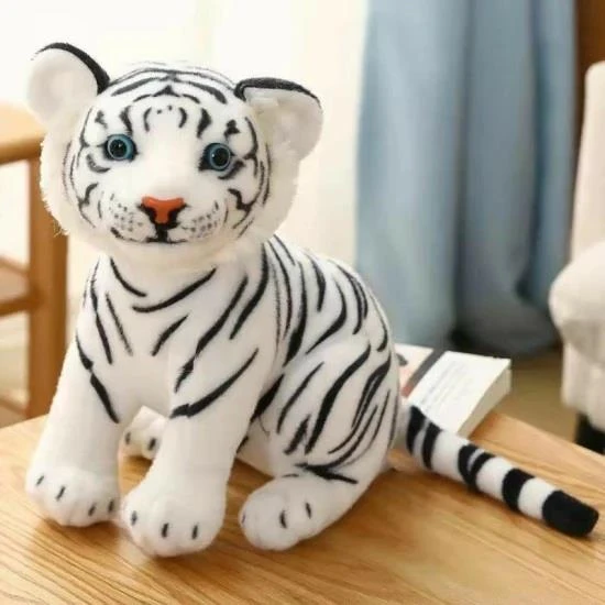 PL50133 43 CM OTURAN KÜÇÜK BEYAZ KAPLAN ürün görseli 1