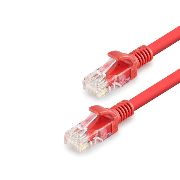 Cat6 Kablo 1000Gb 250Mhz 1M Kırmızı HDX5086 ürün görseli 1