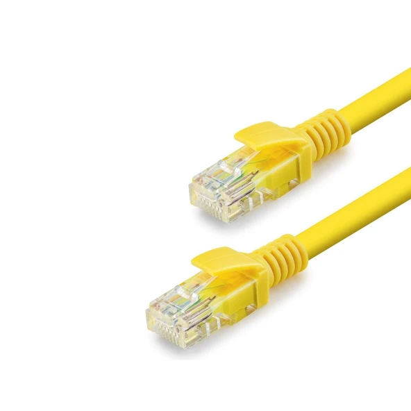 Cat6 Kablo 1000Gb 250Mhz 1.5M Sarı HDX5083 ürün görseli 1