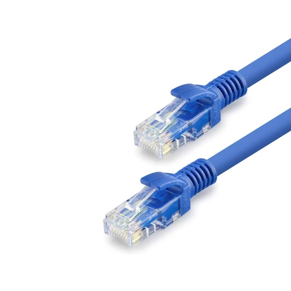 Cat6 Kablo 1000Gb 250Mhz 1M Mavi HDX5078 ürün görseli 1