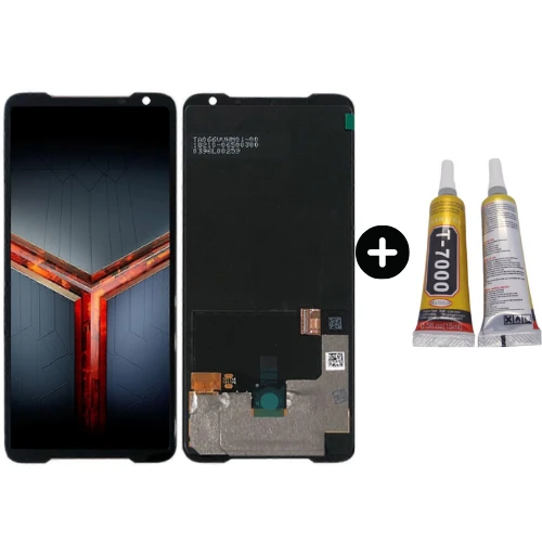 Asus Rog Phone 2 ZS660KL Uyumlu OLED Lcd Ekran Dokunmatik + B7000 ürün görseli 1
