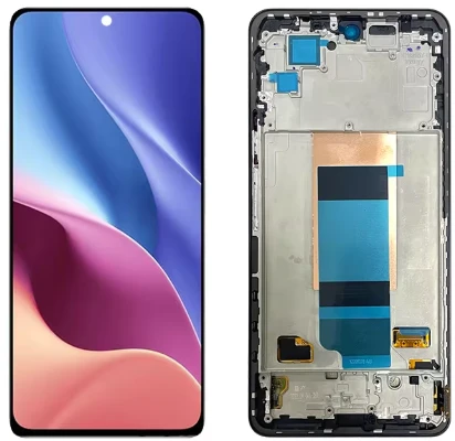 Xiaomi Pocophone Poco F4 Uyumlu Çıtalı OLED Lcd Ekran Dokunmatik ürün görseli 1