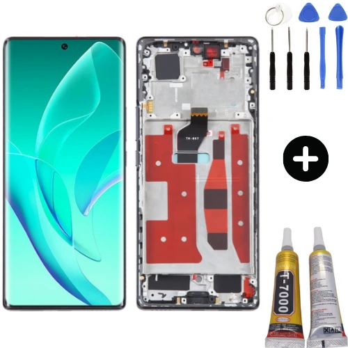Huawei Honor 60 LSA-AN00 Uyumlu Çıtalı A Kalite Lcd Ekran Dokunmatik + Montaj Seti ürün görseli 1