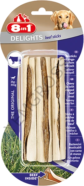 8IN1 BEEF DELIGHT STICKS T661576 ürün görseli 1