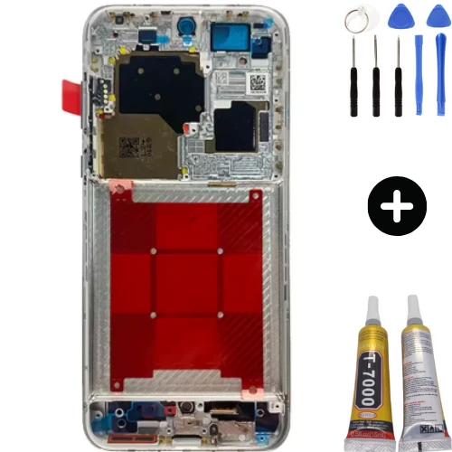 Huawei Pura 70 Ultra Uyumlu Çıtalı Servis Lcd Ekran Dokunmatik + Montaj Seti ürün görseli 1