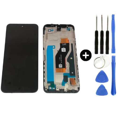 Tecno Spark 40 Uyumlu Çıtalı OLED Lcd Ekran Dokunmatik KM5N + Tamir Seti ürün görseli 1