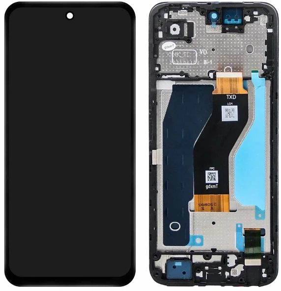 Tecno Spark 40C Uyumlu Çıtalı HK Lcd Ekran Dokunmatik KM4N ürün görseli 1