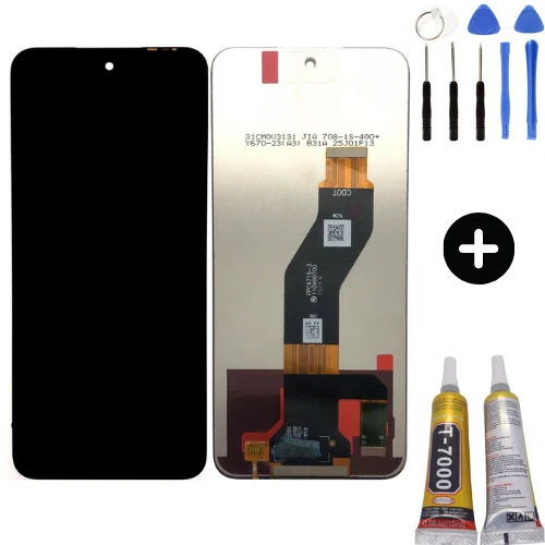 İnfinix Smart 10 Plus Uyumlu OLED Lcd Ekran Dokunmatik + Montaj Seti ürün görseli 1