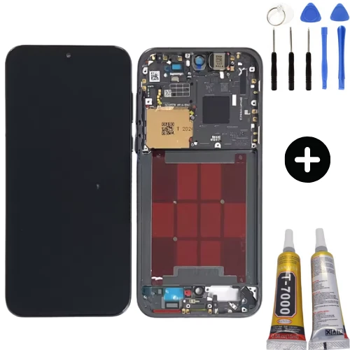 Huawei Pura 70 Uyumlu Çıtalı A Kalite Lcd Ekran Dokunmatik + Montaj Seti ürün görseli 1