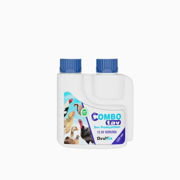 Tavuklar İçin Sıvı Probiyotik Bağırsak Sağlığı & Yumurta ve Et Verimi Destekleyici 125 ml ürün görseli 1