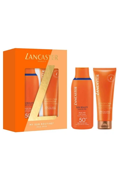 Lancaster My Sun Routine Duo SPF50 175+125 ml Güneş Bakım Seti ürün görseli 1
