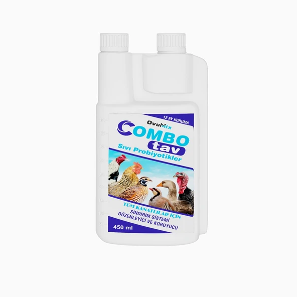 Tavuklar İçin Sıvı Probiyotik Bağırsak Sağlığı & Yumurta ve Et Verimi Destekleyici 450 ml ürün görseli 1